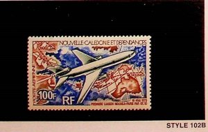 NEW CALEDONIA Sc C104 NH ISSUE OF 1973 - AVIATION