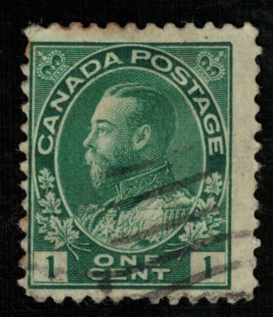 Canada, 1 cents, 1911-1918, King George V in Admiral Uniform (T-6141)