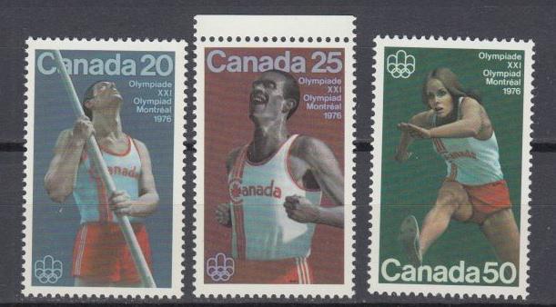 Canada - 1975 Olympics Sport Sc# 664/666 - MNH (8824)