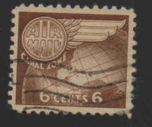 Canal Zone Scott C22 used airmail stamp