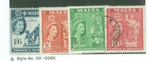 Malta #257/261 Used