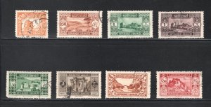 Lebanon #114, 117, 119-0, 122, 124-6  VF, Used,   CV $11.30 ..... 3440136