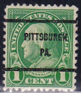 Precancel - Pittsburgh, PA PSS 632-61 - Bureau Issue