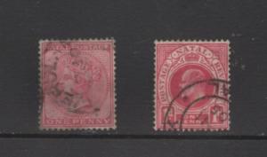 Natal   Scott#  67 & 82    used   single