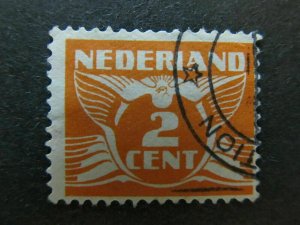 1926-39 A4P49F144 Netherlands Wmk Circles 2c Used-