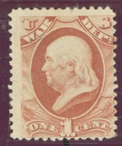 United States #O114  Single