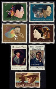 #1484-1487 & 1553-1555 American Arts, Mint **ANY 5=FREE SHIPPING**