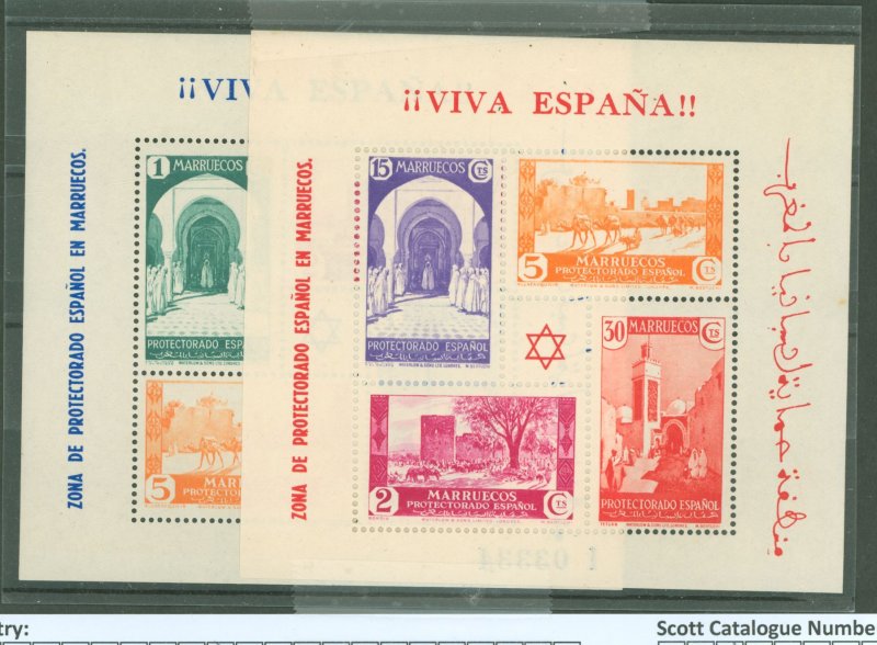 Spanish Morocco #174-75a