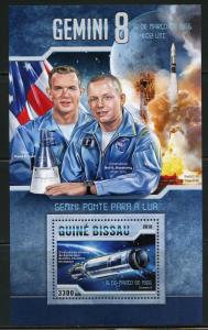 GUINEA BISSAU  2016 GEMINI 8   SOUVENIR  SHEET MINT NEVER HINGED