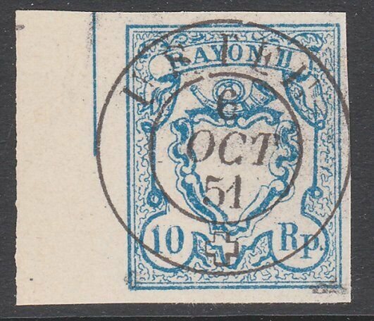 SWITZERLAND  An old forgery of a classic stamp - ...........................B306