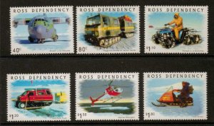 ROSS DEPENDENCY SG66/71 2000 TRANSPORT MNH