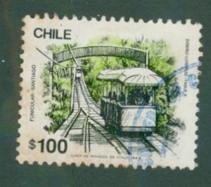 Chile 844 USED BIN $1.00