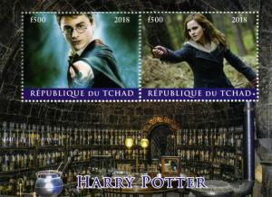 Chad 2018 HARRY POTTER Movie Sheet (2) Perforated mnh.vf