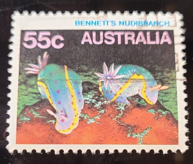 AU - S#913 - Used - 1984 - $0.55 - Bennet's Nudibranch