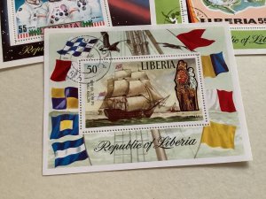 Liberia olympics Transport & Space 6 cancelled  stamp sheets R48925