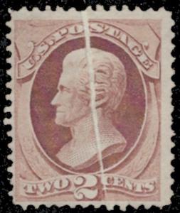 146 F/VF, mint no gum, Pre-Printing Paper Fold, Nice! w7023