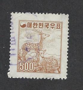 KOREA SC# 281 F-VF U 1958