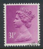 Great Britain SG X981 Sc# MH142    Used with first day cancel - Machin 31p
