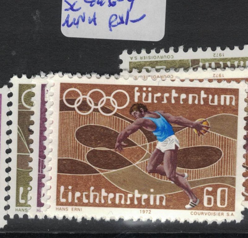 Liechtenstein Olympics SC 446-9 MNH (3ffz)