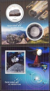 Mali 2018 Space Asteroids Meteorites Sheet +S/S MNH