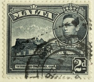 AlexStamps MALTA #195 XF Used 