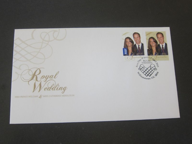 Great Britain 2011 Royal family FDC