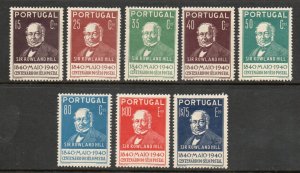 Portugal - Sc# 595 - 602 MH       /        Lot 0824203