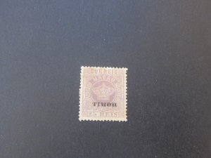 Timor 1885 Sc 4 MH