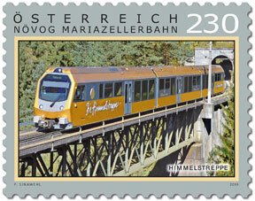 Scott #2819 Train on Tressel MNH