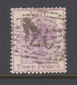 Orange Free State SG 49 used. 1883 2p pale mauve,  Numeral 26 cancel, sound