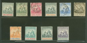 Barbados #70-75/77-80