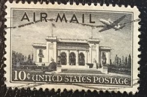 US #C34 Used F/VF - Airmail