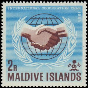Maldive Islands #167-171, Complete Set(5), 1965, Never Hinged