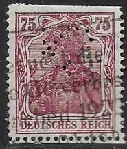 Germany Sc.# 169 Used PERFIN