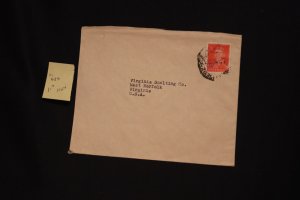 Argentina 629 on cover Buenos Aires to W. Norfolk VA (#1164)