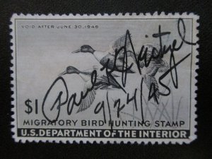 U.S. #RW12 Used - WDWPhilatelic (10/24)