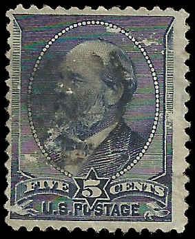 # 216 Indigo Used FAULT James A. Garfield