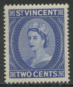 STAMP STATION PERTH St Vincent #187 QEII Definitive Issue MNH 1955