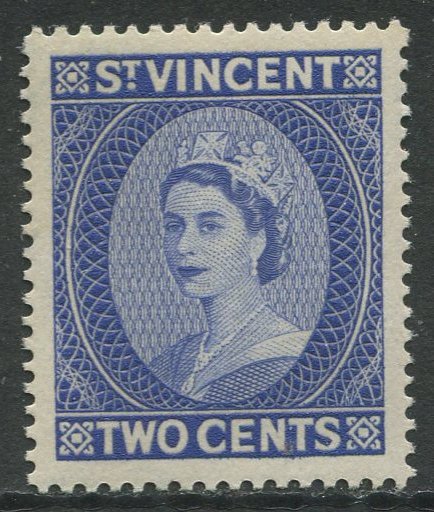 STAMP STATION PERTH St Vincent #187 QEII Definitive Issue MNH 1955