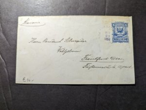 1894 Dominican Republic Cover Puerto Plata to Frankfurt Germany