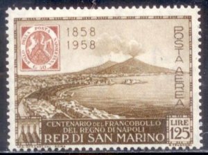 San Marino 1958 SC# 100 MLH-OG E170