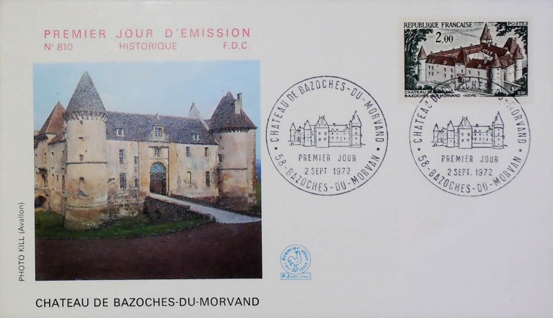 FDC France 1972 Commemorative First Day Cover 14749