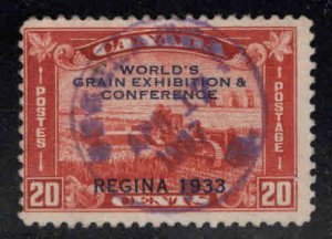 CANADA Scott 203 Used 1933 Grain Exhibition CV $14