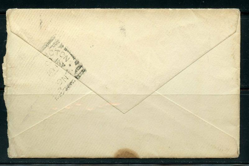 US W. BLOOMFIELD 5/16/1900 2-CENT COVER TO WELLINGTON, CANADA 5/17/1900 AS SHOWN