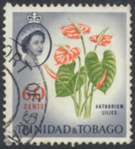 Trinidad & Tobago  SC# 100a  Used  perf  14 see perf scans and  see details 