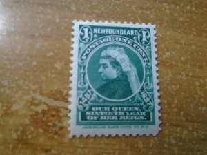 Newfoundland  # 61  MNH