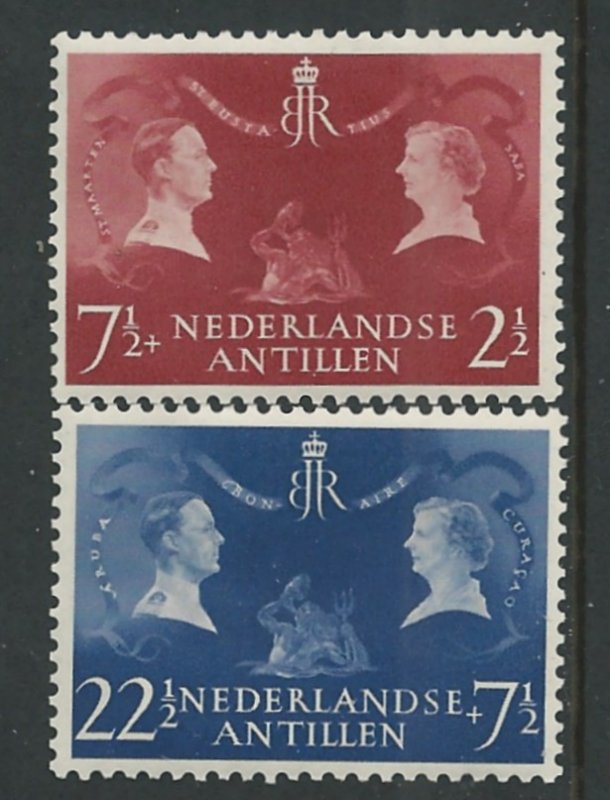 Netherlands Antilles # B26-27  Royal Visit    (2) Unused  VLH