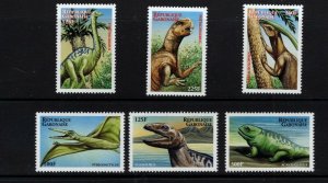 Gabon  #1006-11 (2000 Dinosaurs set) VFMNH CV $8.00