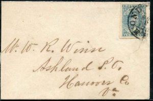 US Back Of Book - Confederate States of America 2 Paterson, F-VF stamp ( 3 la...