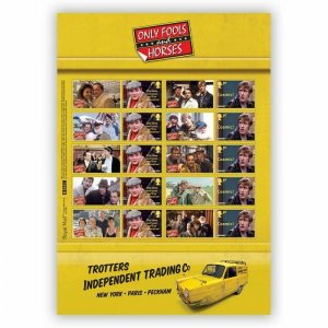 Royal Mail - Only Fools and Horses - Collector sheet of stamps - Mint